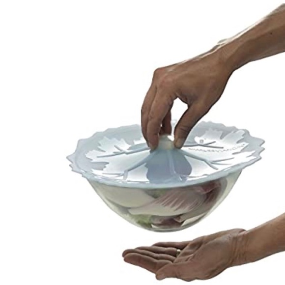 Charles Viancin 9” & 6” silicone snowflake lid new - Picture 5 of 7